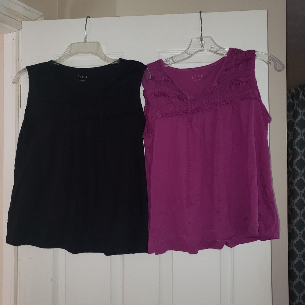Ann Taylor Loft Med. Qty 2 Tank Tops